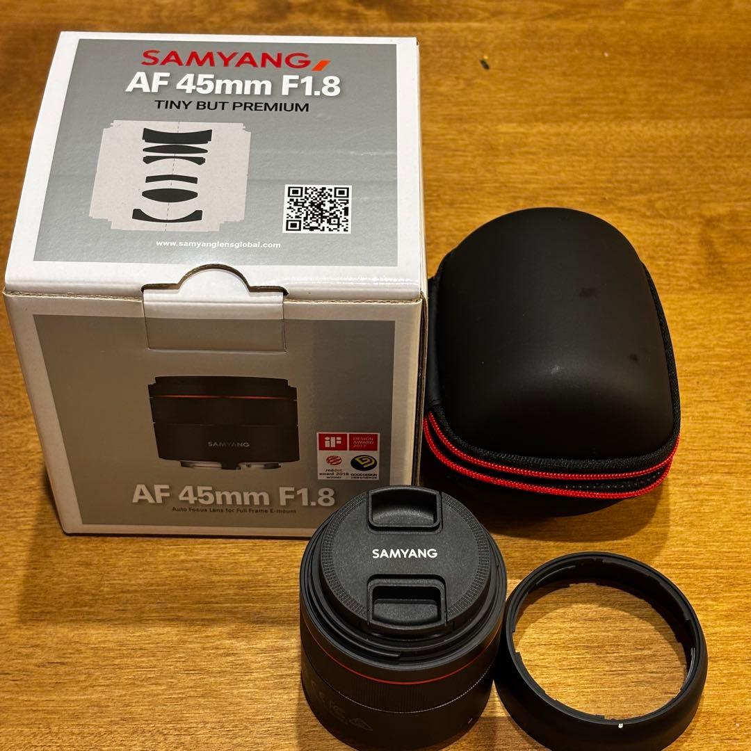 SAMYANGレンズ 45mm F1.8