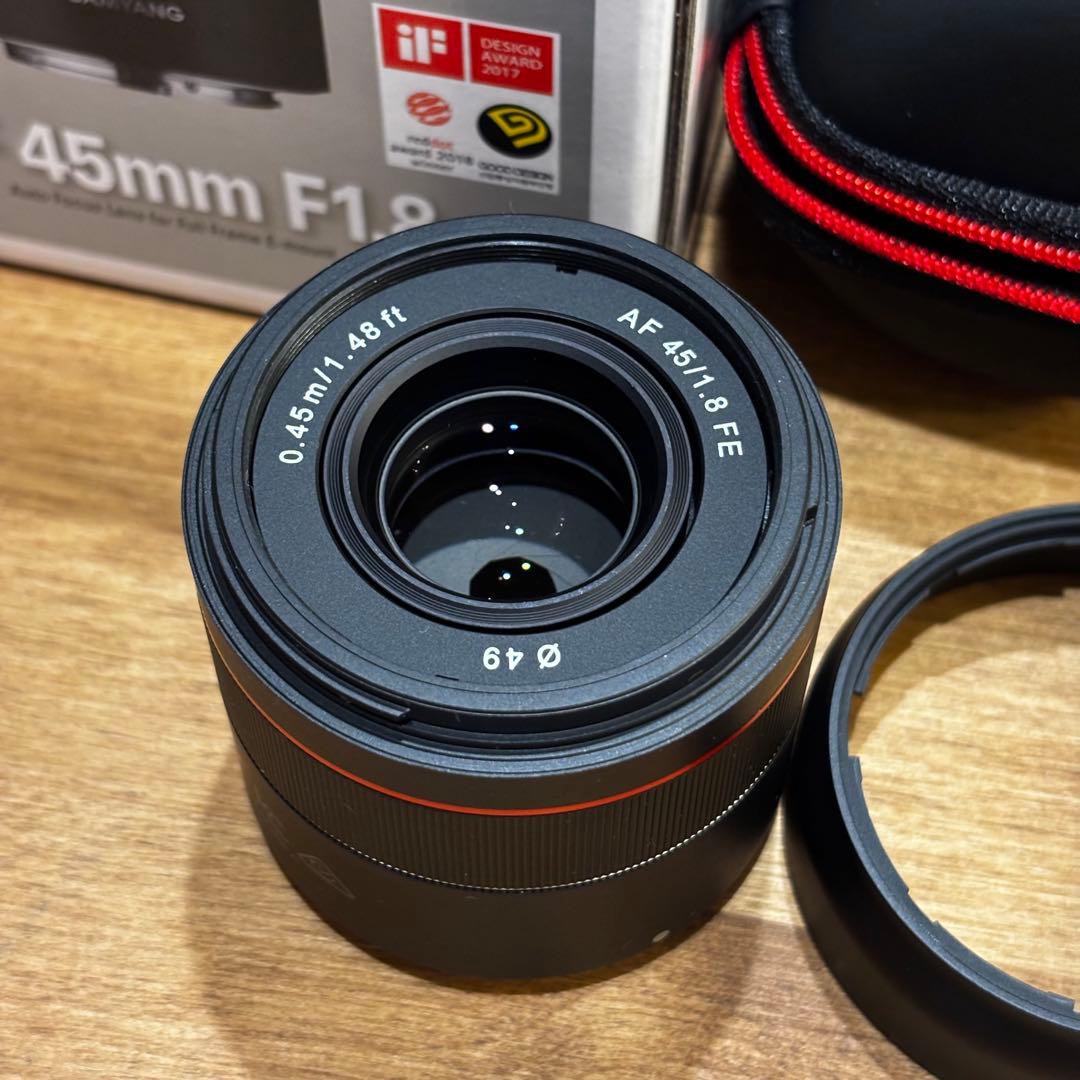 SAMYANGレンズ 45mm F1.8