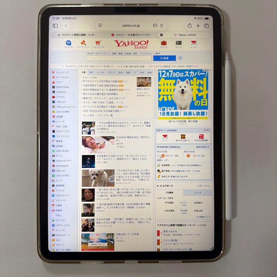 【訳あり】iPad Pro M1 11インチ256GBセルラー +Apple P