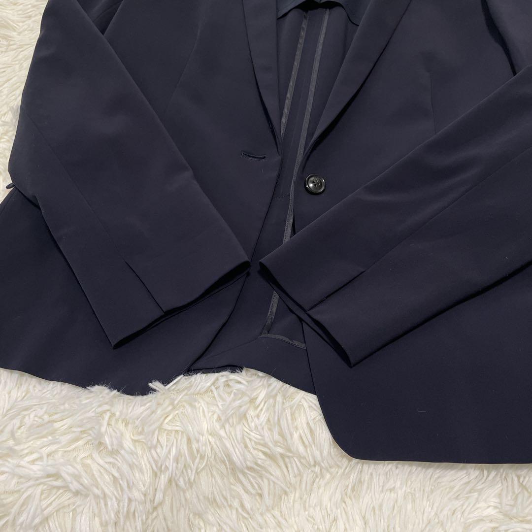 美品 42【green label relaxingテーラードJKパンツスーツ】