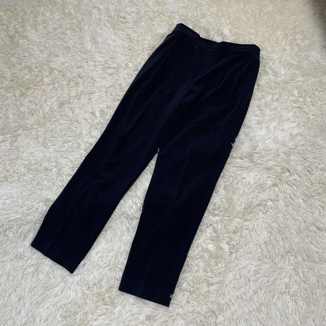 美品 42【green label relaxingテーラードJKパンツスーツ】