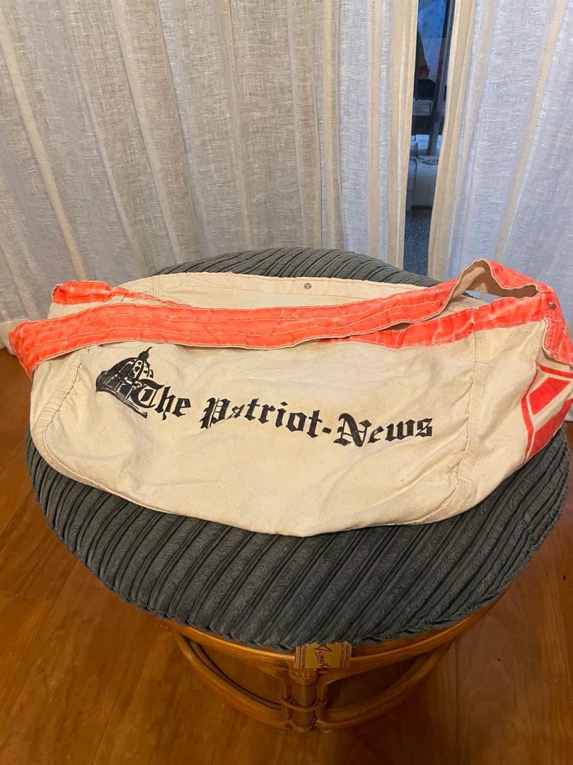 デカめ染込60s The Detroit-News NewsPaper Bag