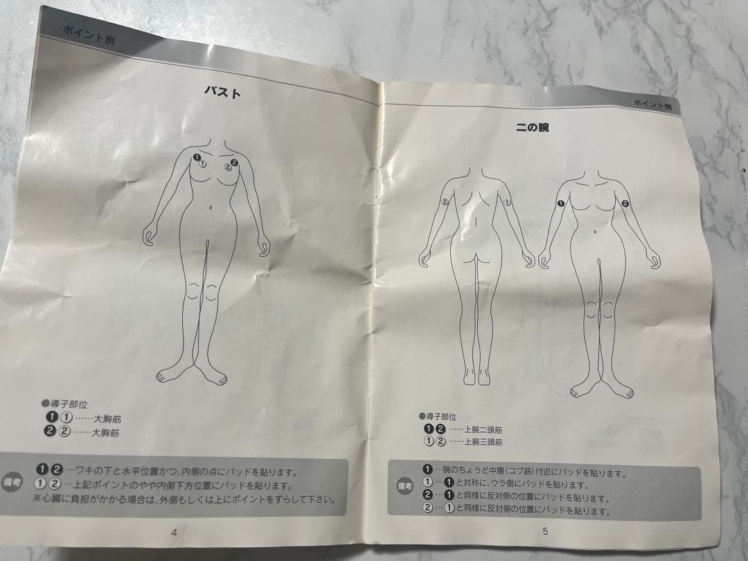 イートロンⅢ テクノリンク　説明書、パット在り　EMS 美容機器