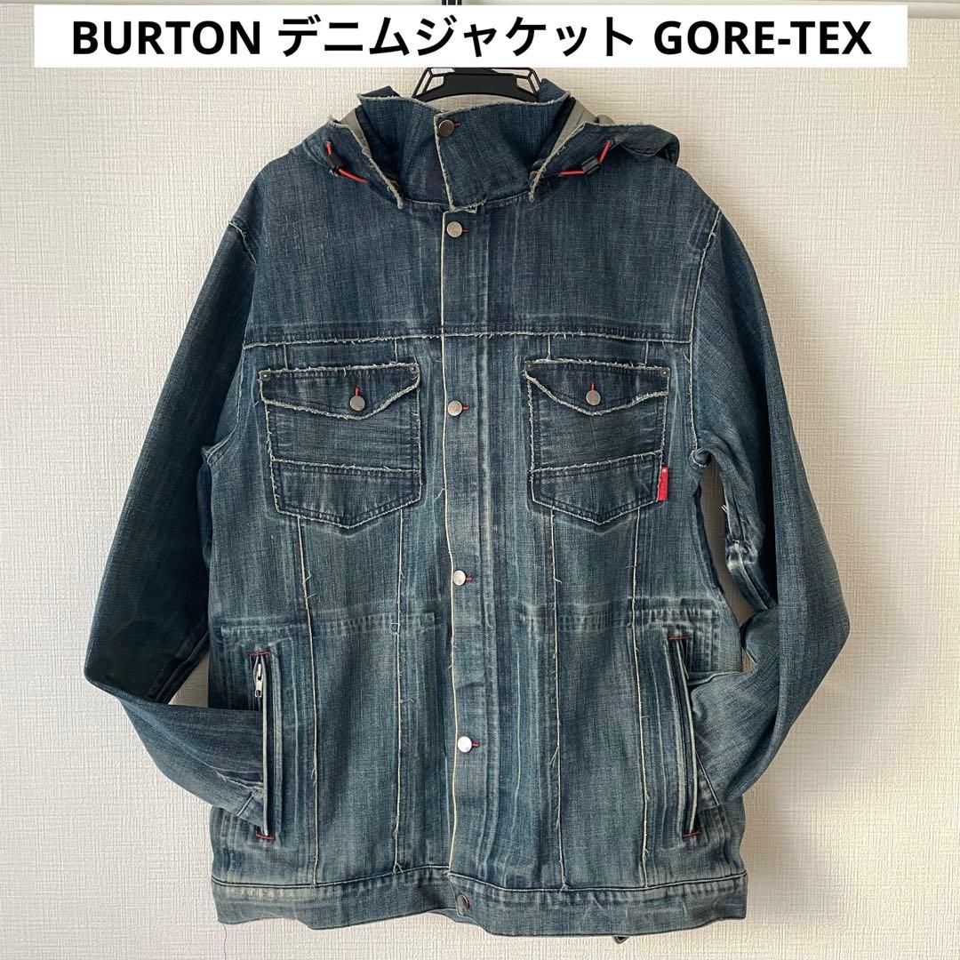 バートン デニムジャケット BURTON古着 GORE-TEX スノーボード