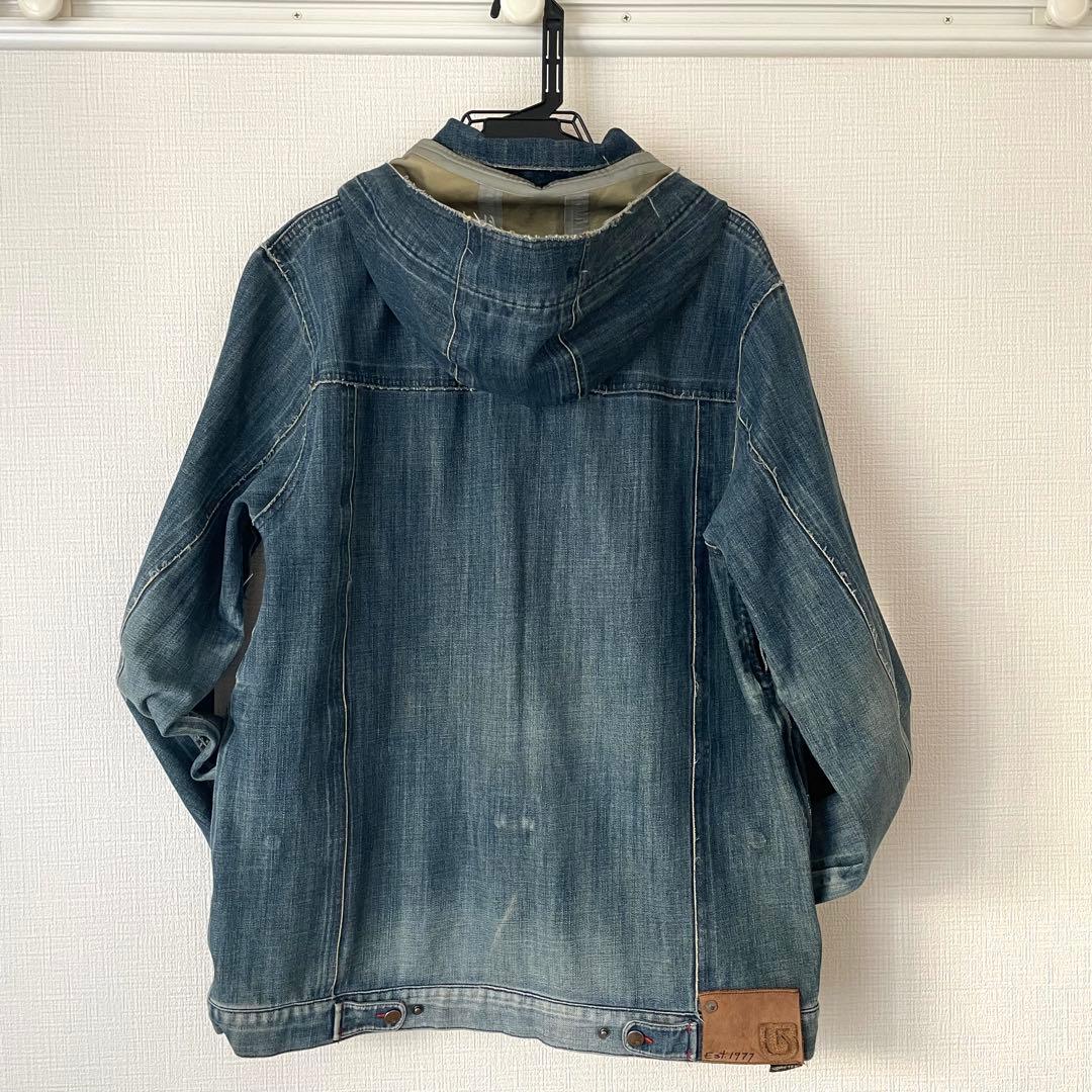 バートン デニムジャケット BURTON古着 GORE-TEX スノーボード