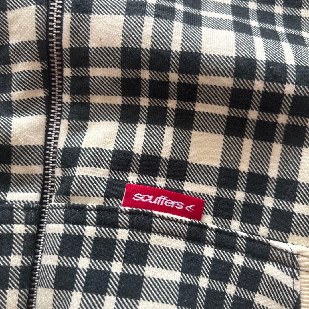 scuffers チェック柄パーカー　値下げ可能です