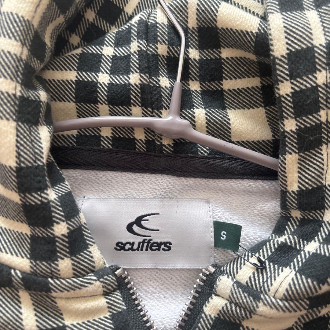 scuffers チェック柄パーカー　値下げ可能です
