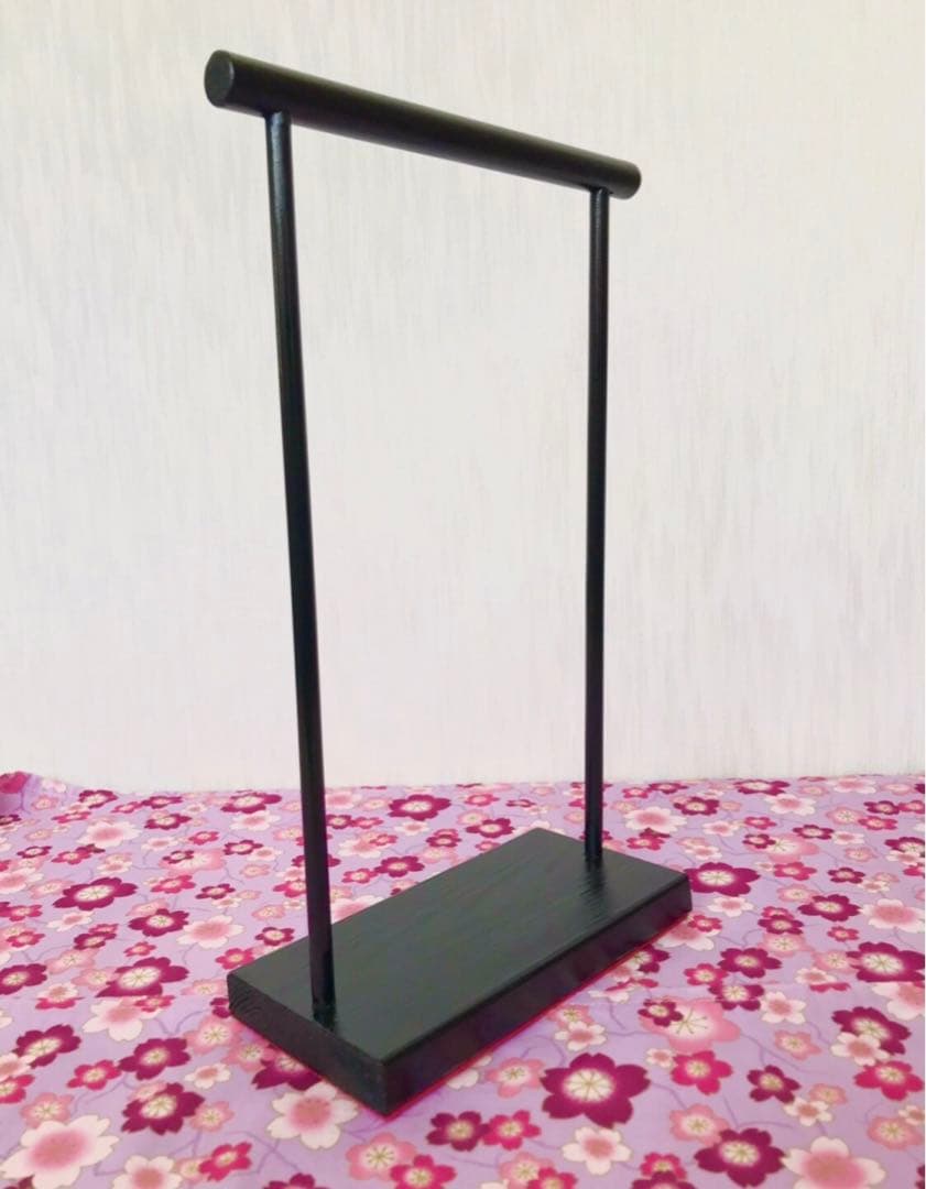 Ringoちりめん細工飾り台3 吊るし飾り台　台座　ハンドメイド　飾り台