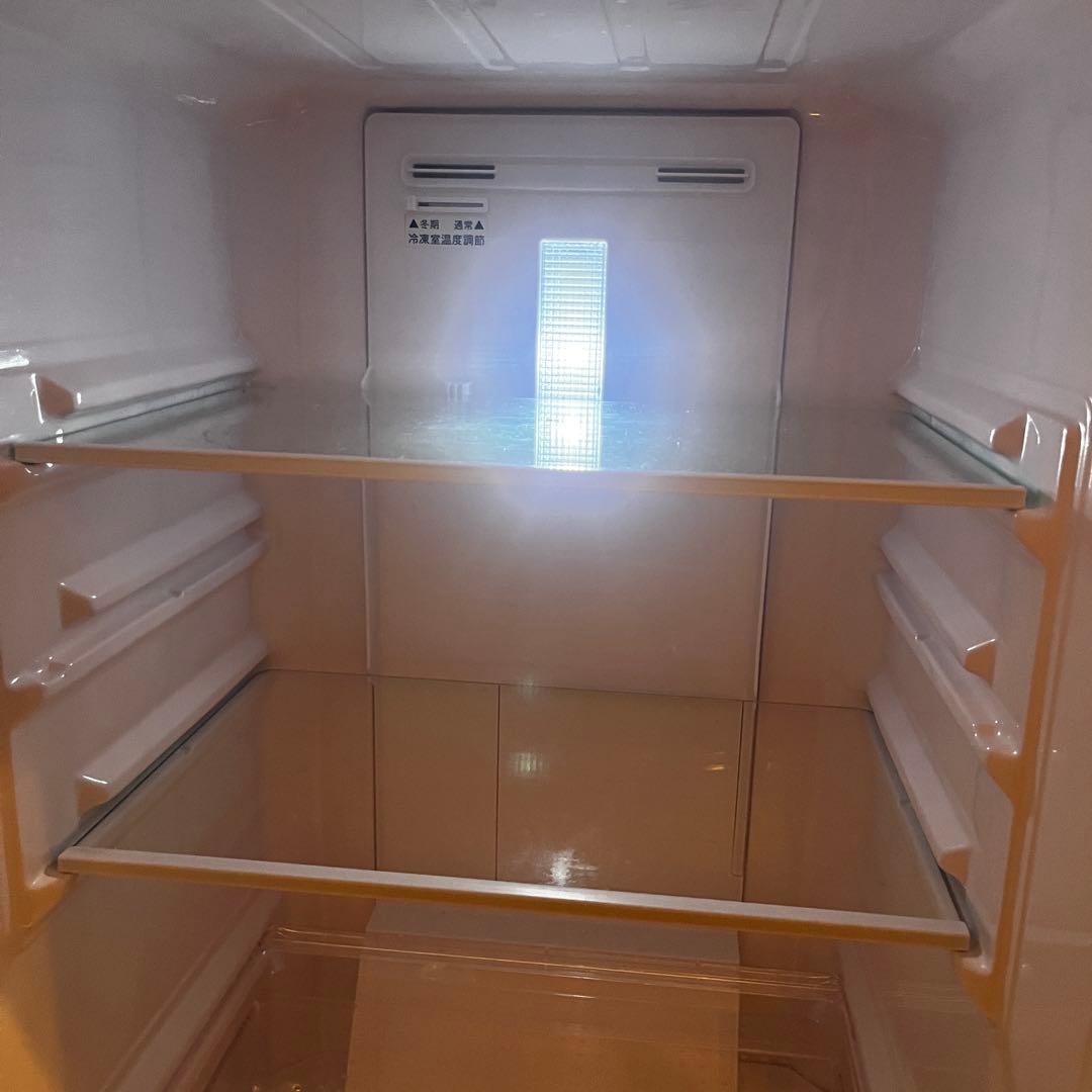 SHARP シルバー 2ドア冷蔵庫 167L