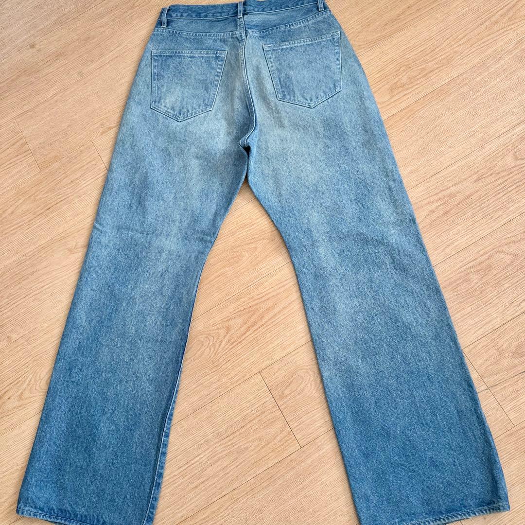 パンツ AURALEE SELVEDGE FADED DENIM PANTS 2