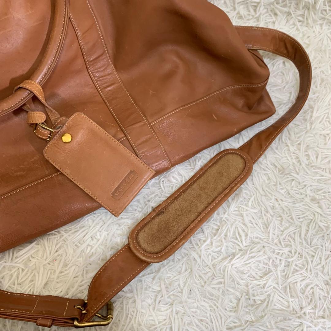 希少✨OLD COACH 2way 大容量 ボストンバッグ ショルダーバッグ