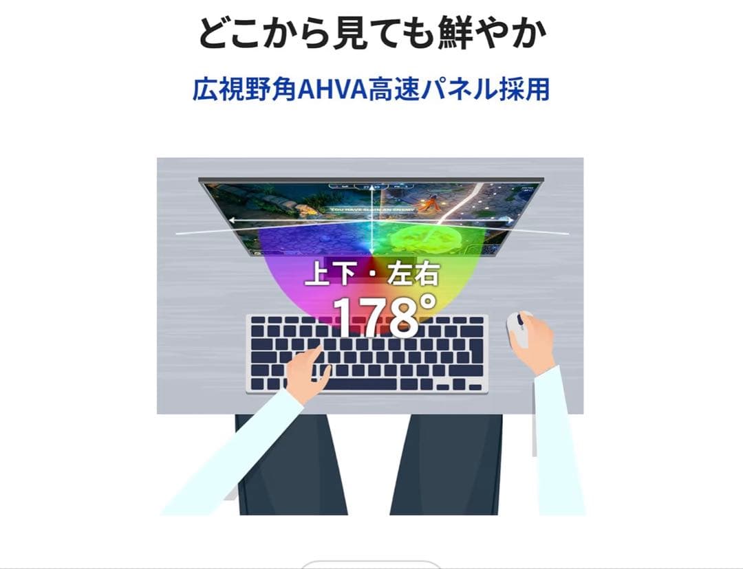 IODATA モニター MiniLED ゲーミング 27インチ 180Hz