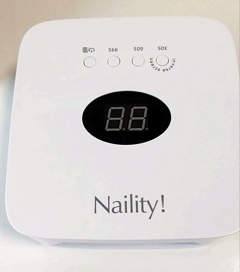 Naility ハイブリッドコードレスジェルネイルライト 54w