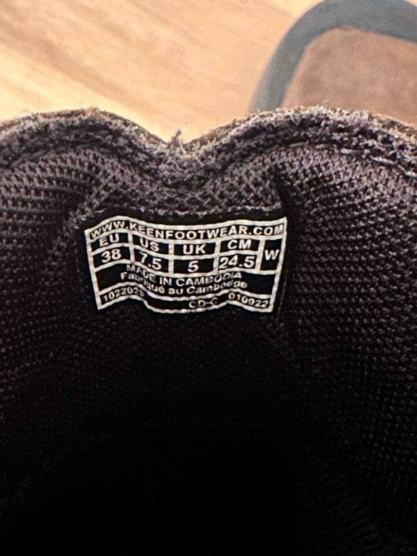 ★お値下げ★KEENレディースエレナ チェルシーブーツブラウン24.5cm