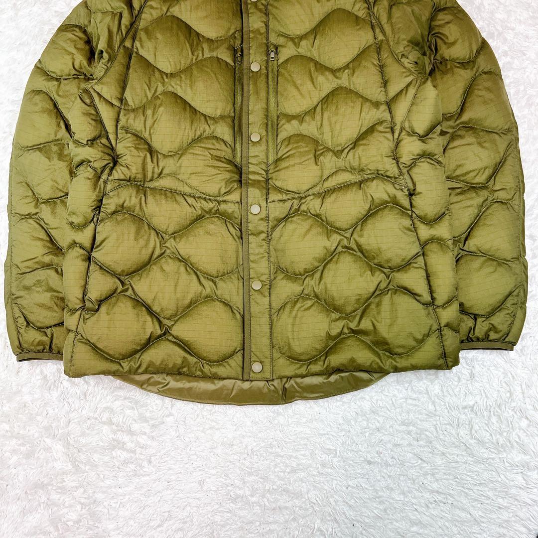 極美品✨ユニクロ ウルトラライトダウンオーバーサイズジャケット オリーブ L