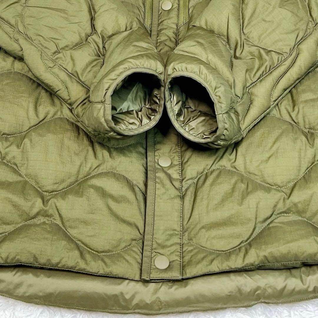 極美品✨ユニクロ ウルトラライトダウンオーバーサイズジャケット オリーブ L