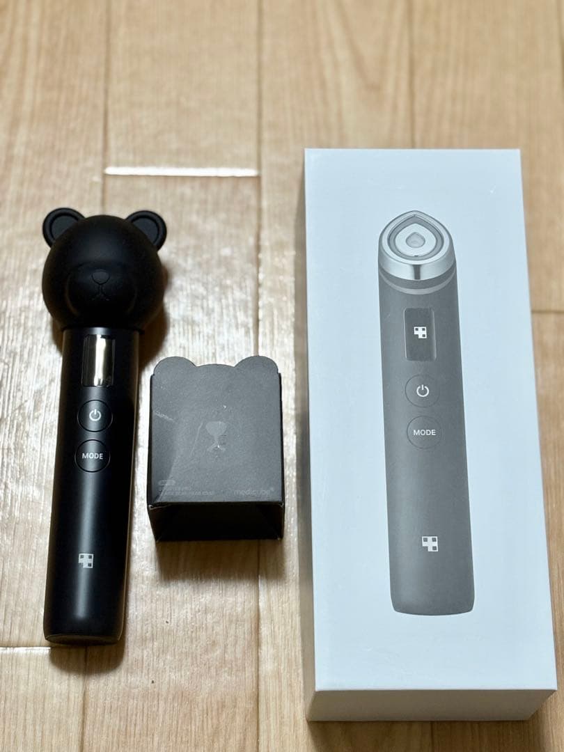 メディキューブ　ブースタープロ（ブラック）　限定のくまちゃんヘッド付きモデル