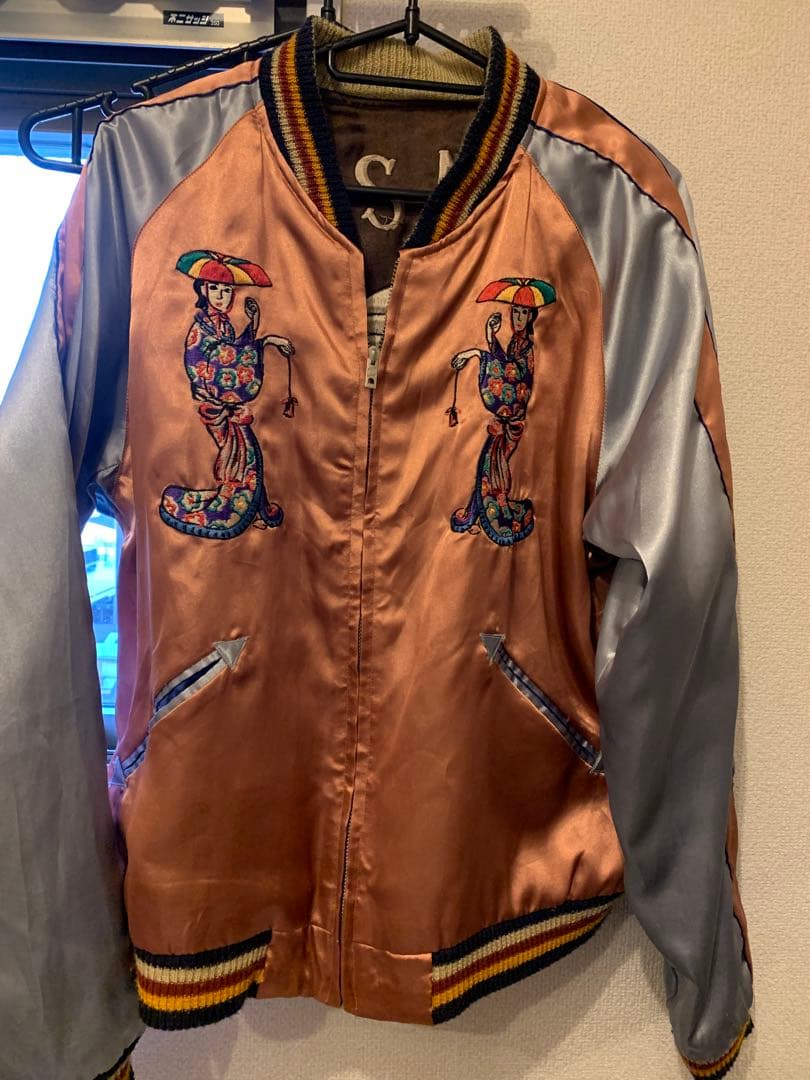 テーラー東洋　スカジャン　USMC 黒豹　沖縄