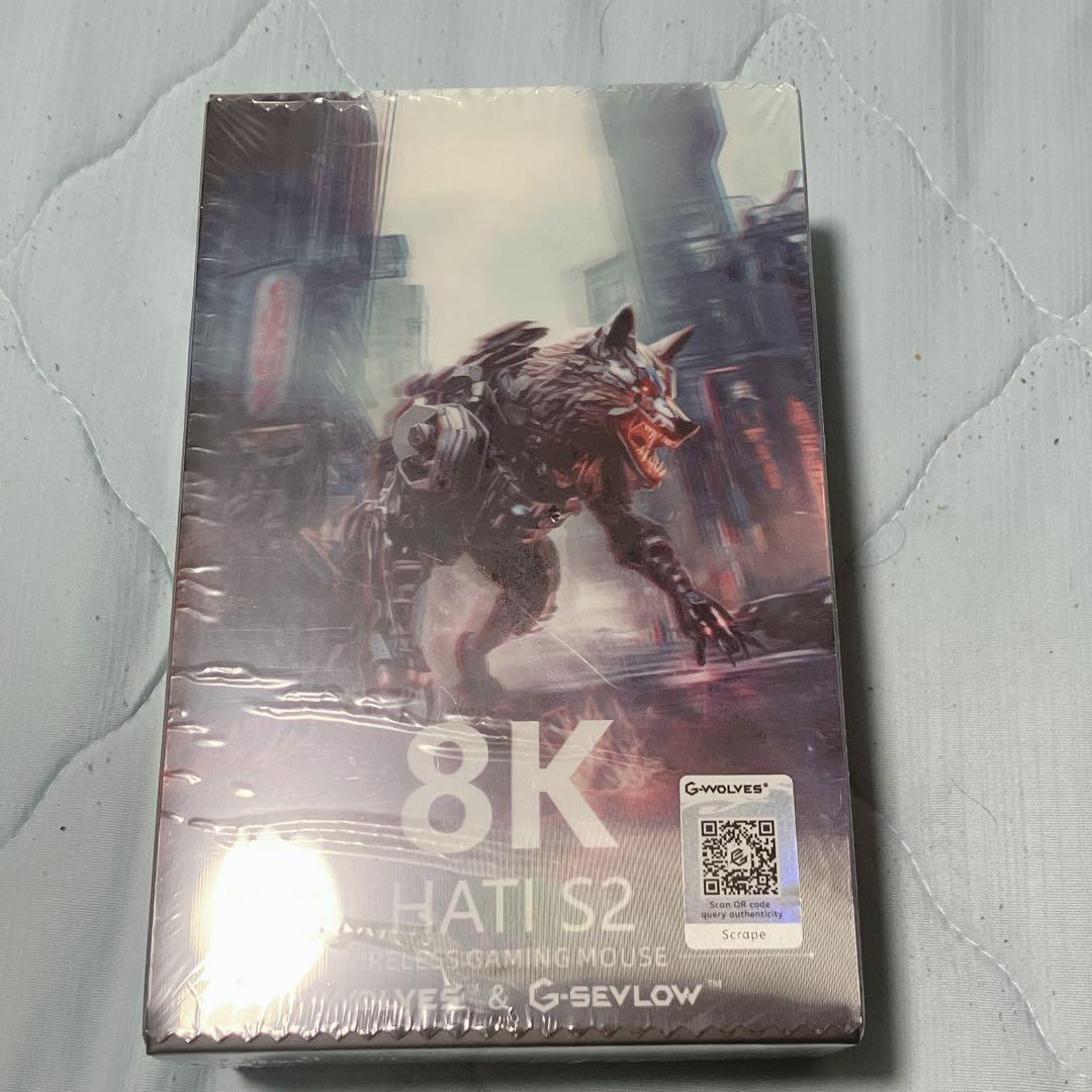 マウス・トラックボール G-WOLVES HTS2 8K WIRELESS Red