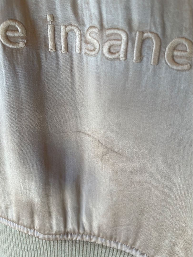 black weirdos 刺繍 スカジャン M ブラックウィドー