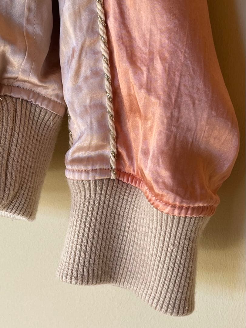 black weirdos 刺繍 スカジャン M ブラックウィドー