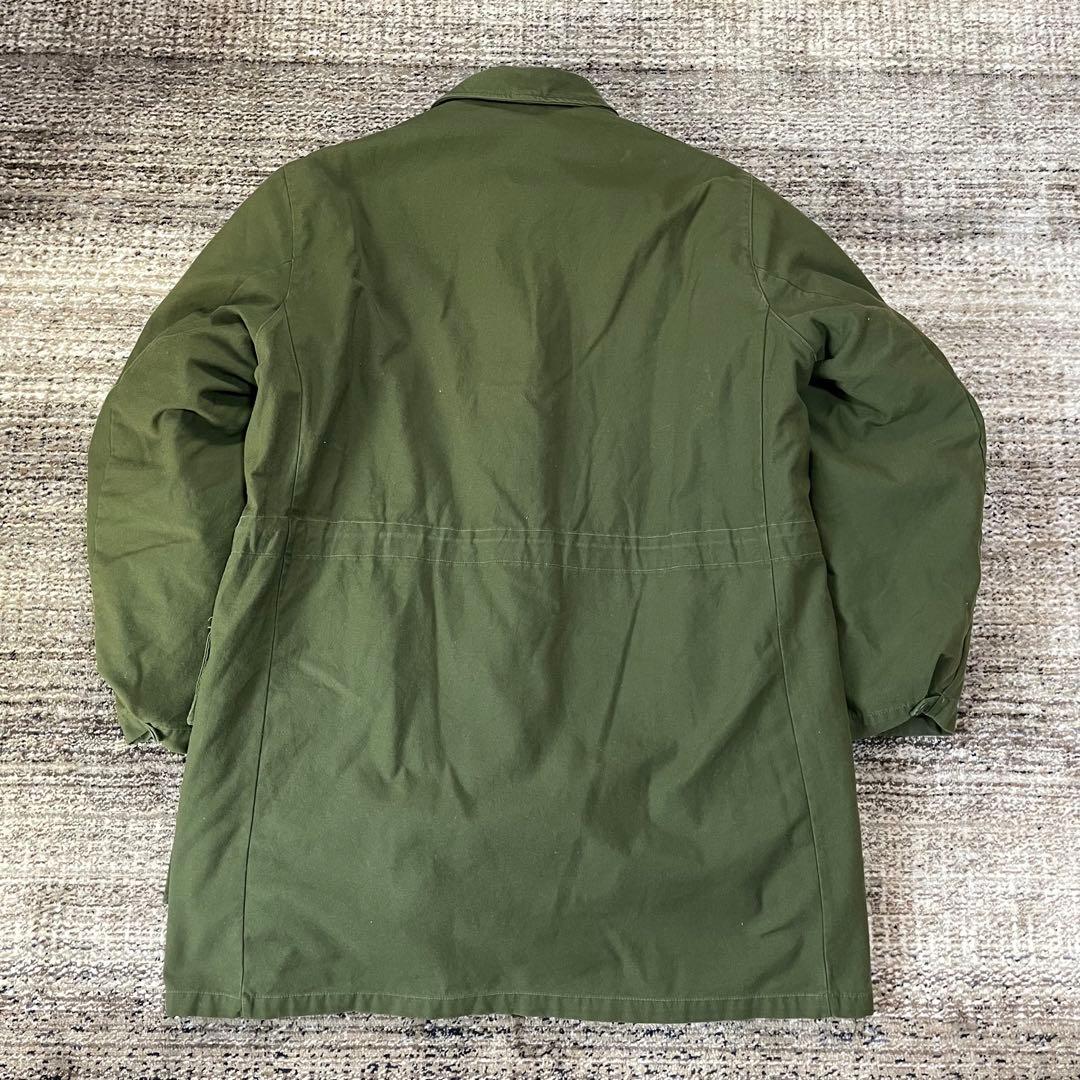 80s M-59 スウェーデン軍 ミリタリーコート ライナー付き