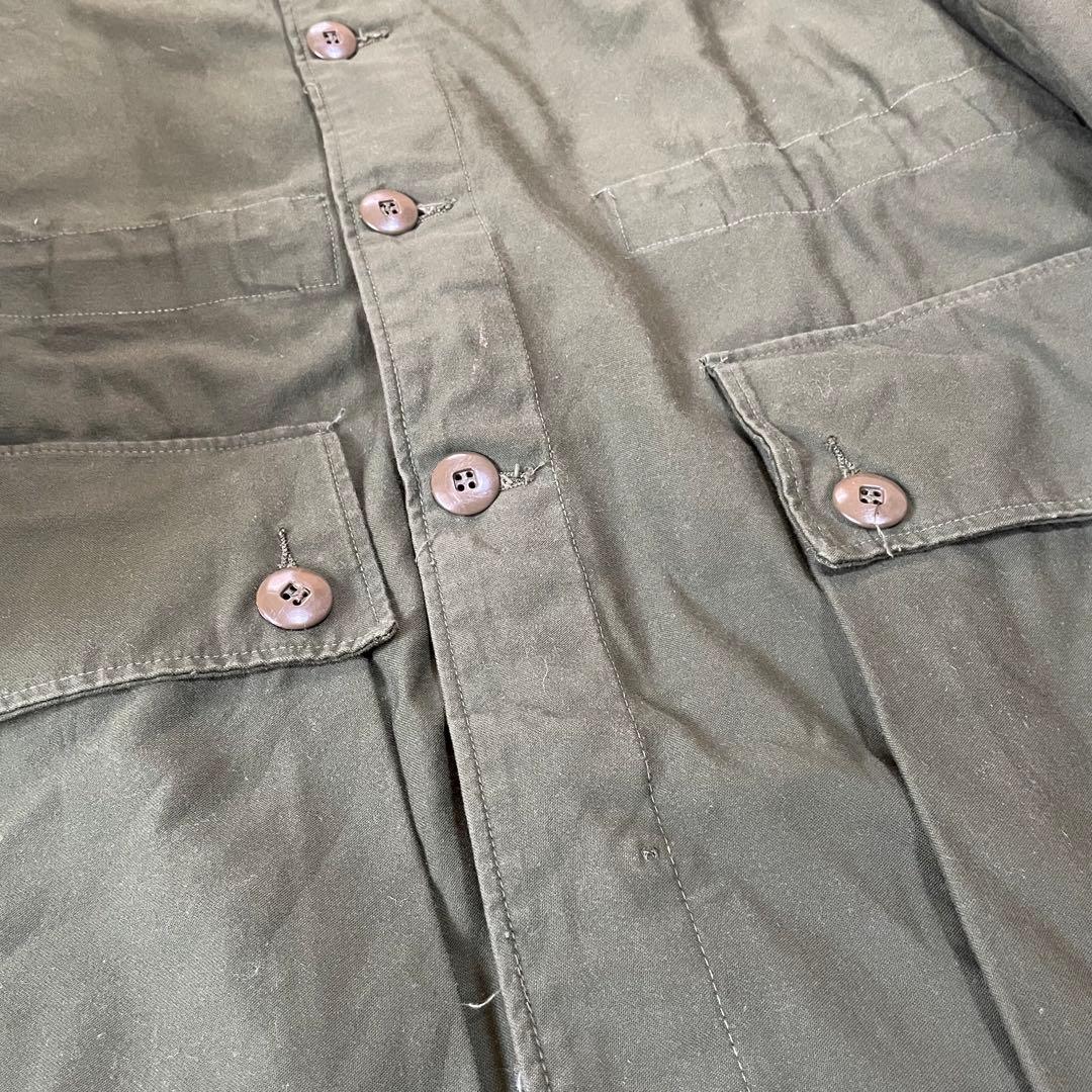 80s M-59 スウェーデン軍 ミリタリーコート ライナー付き