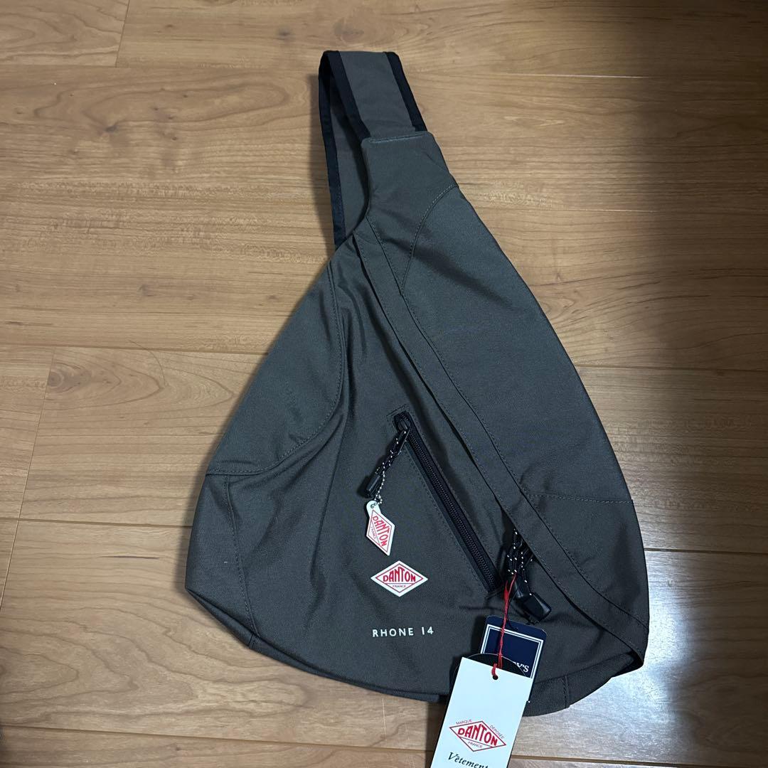 DANTON RHONE 14 ボディバッグ ダークグレー
