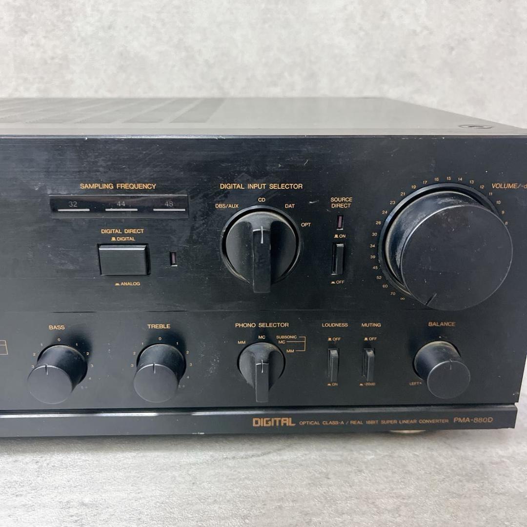 DENON デノン プリメインアンプ PMA-880D ブラック 黒 音出し可