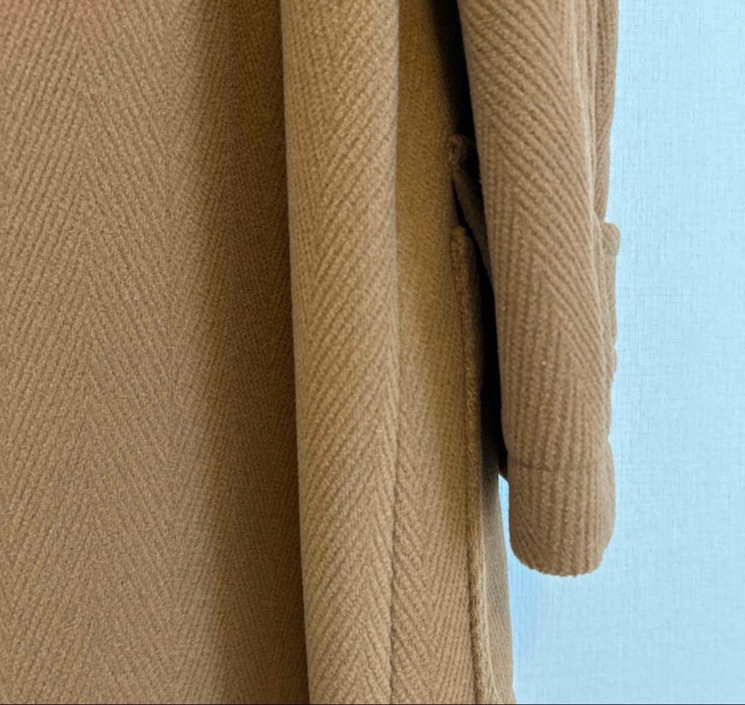 HAND ROOM Women’sダッフルコート レディース ヘリンボーン