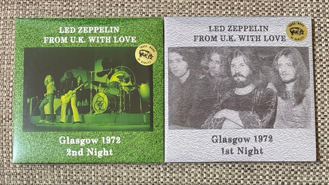 led zeppelin / 1972年グラスゴー公演5CD