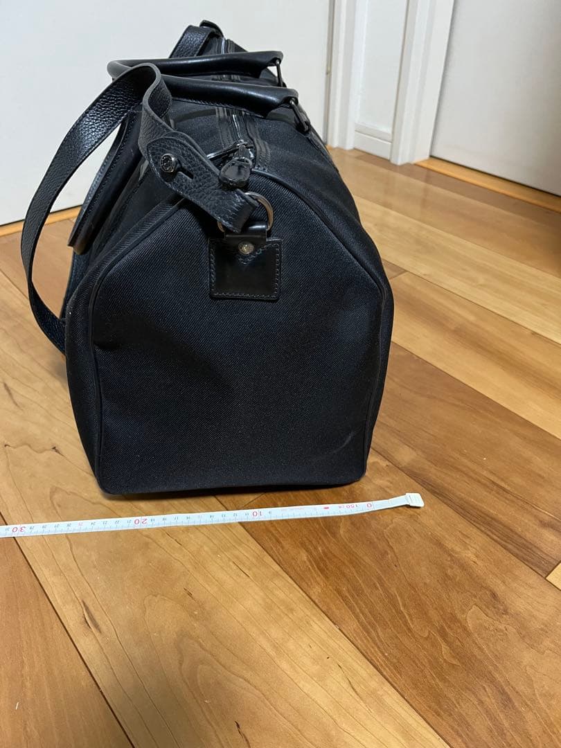 【純正ショルダーストラップ付き】ハンティングワールド ボストンバッグ 黒