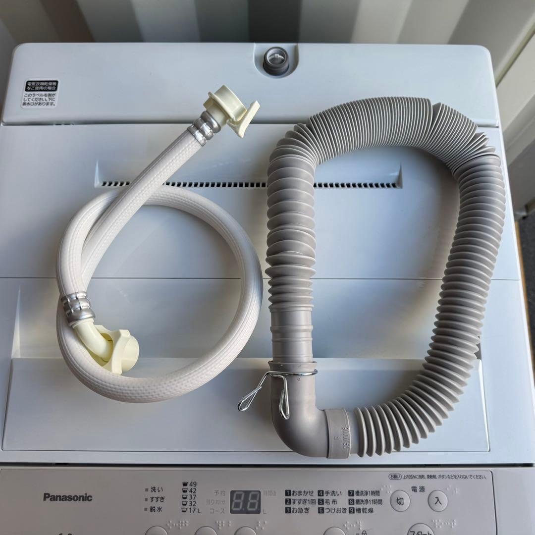 48⭐️2025年製美品★パナソニック　洗濯機　6KG 一人暮らし