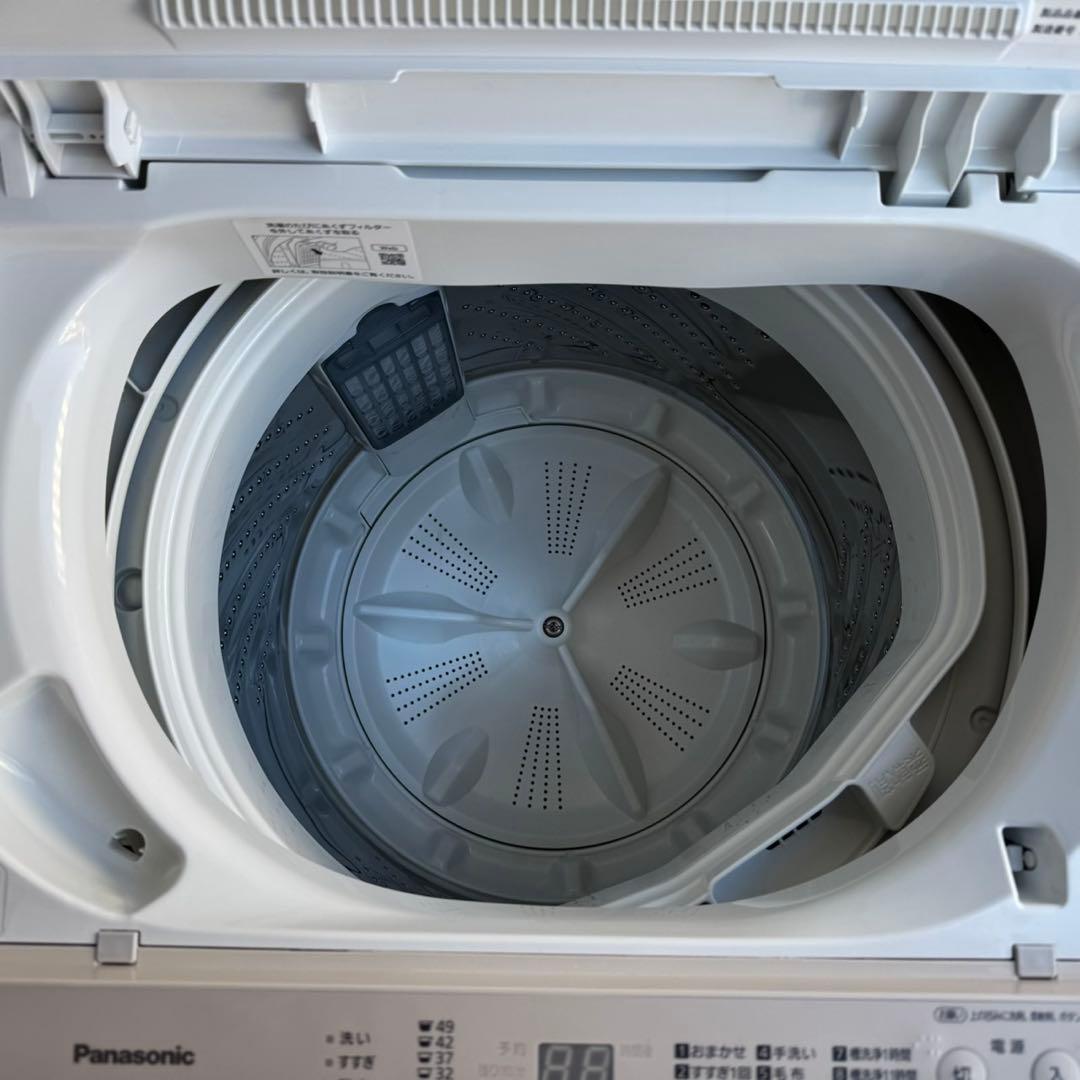 48⭐️2025年製美品★パナソニック　洗濯機　6KG 一人暮らし