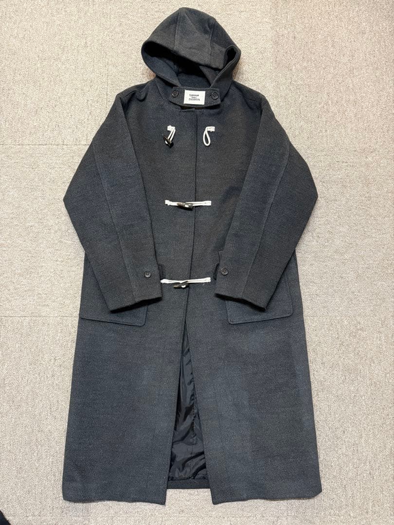 COMMON GULL PRODUCTS フード付きダッフルコート（グレー）