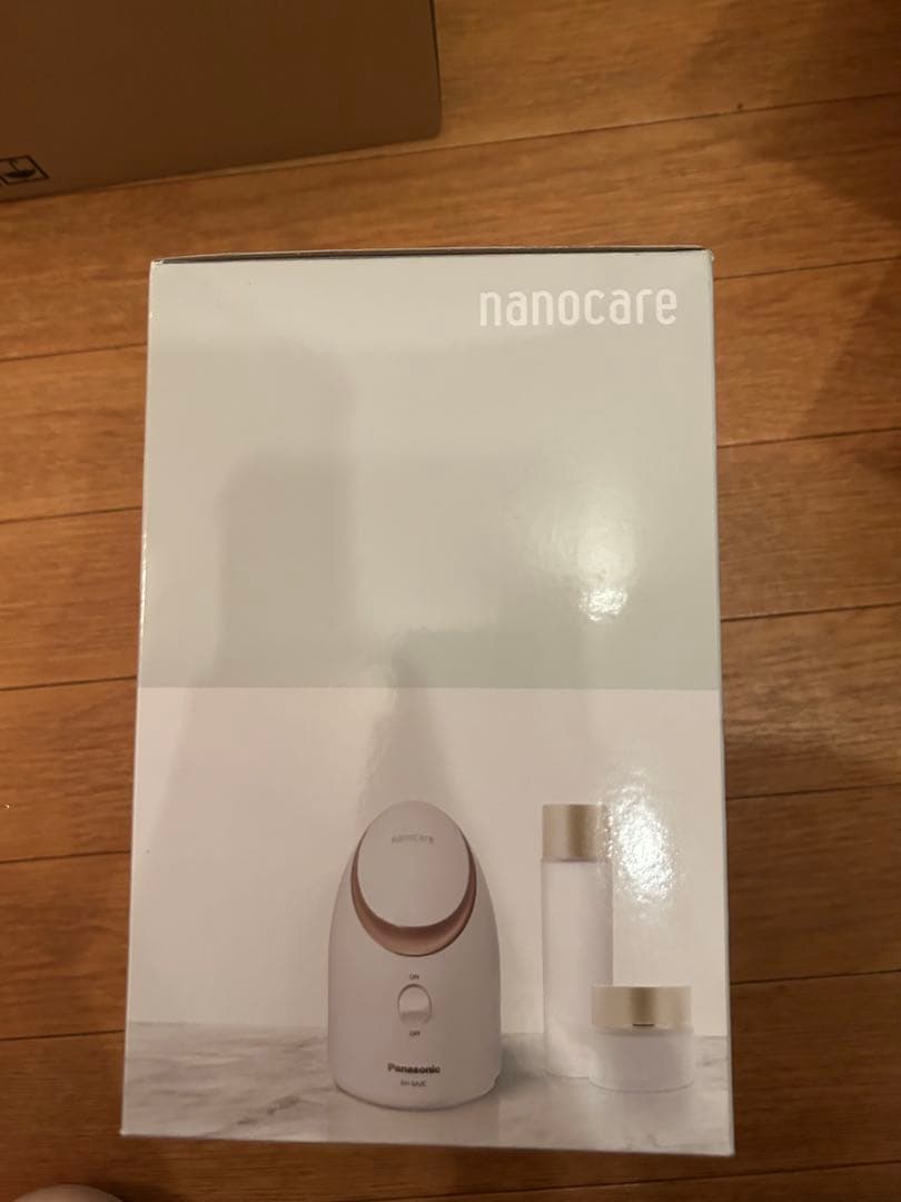 パナソニック スチーマー ナノケア コンパクトタイプ ゴールド調