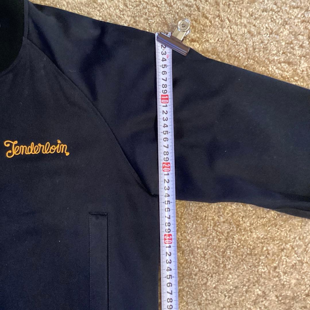 テンダーロイン スタジャン サテン ジャケット ブルゾン