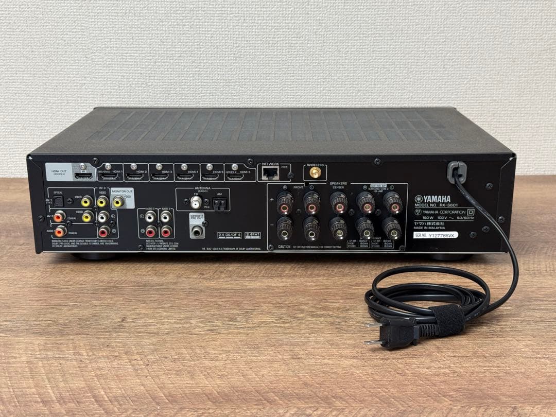 YAMAHA　RX-S601　5.1chAVアンプ