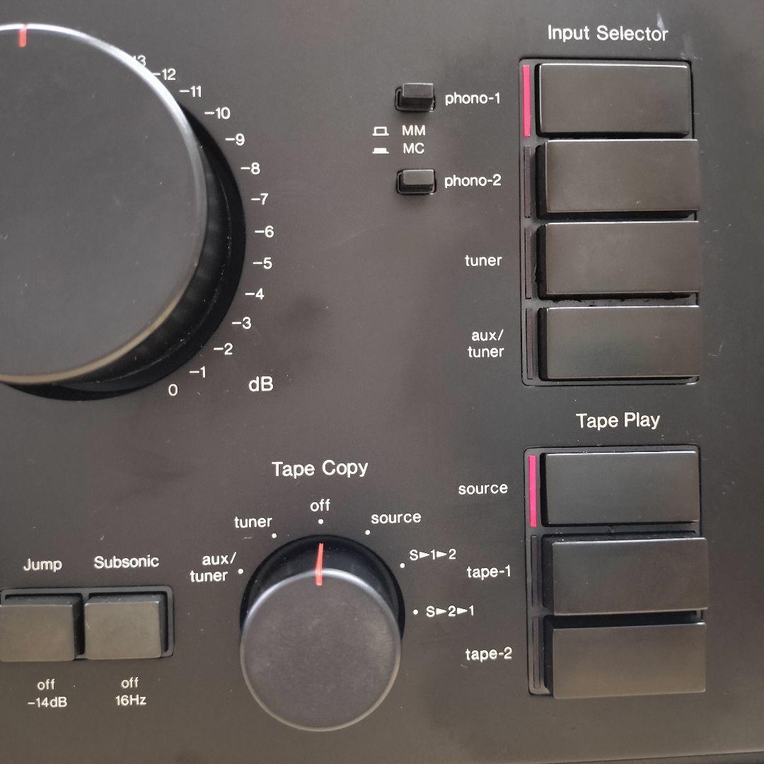 フルレストア済美品！山水Sansui AU-X1 プリメインアンプ