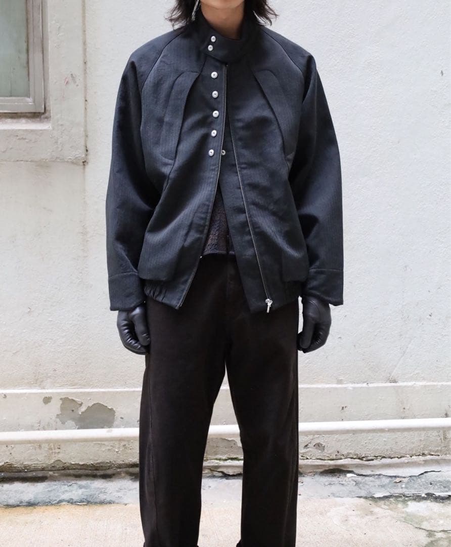 ジャケット・アウター Omar Afridi 23aw BLACK TECH DRIZZLER 46