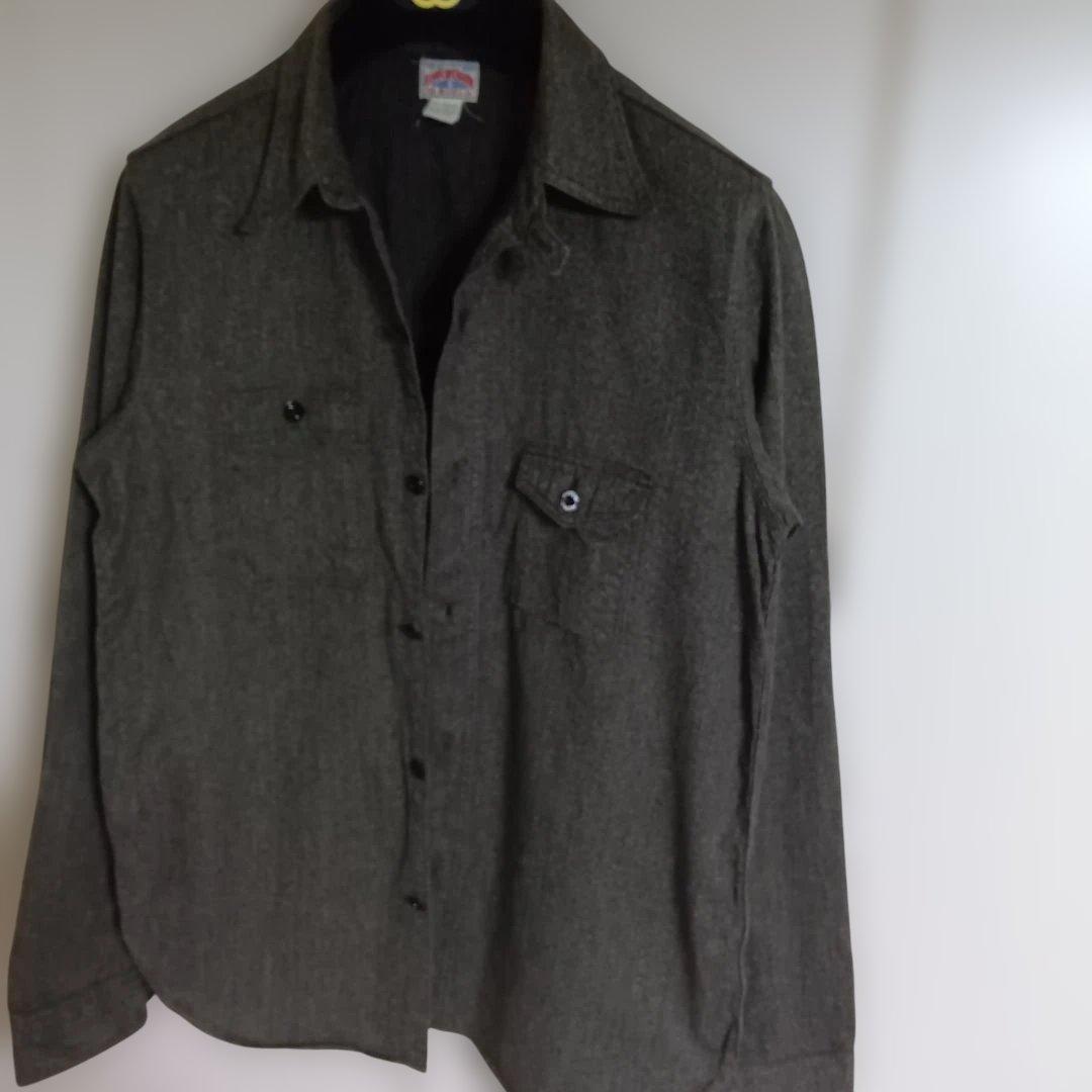 JOE McCOY 8 HOUR UNION　ブラックシャンブレーシャツ　17