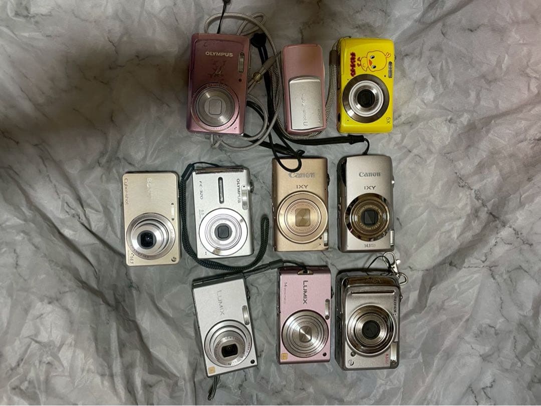 コンパクトデジタルカメラセット 10台