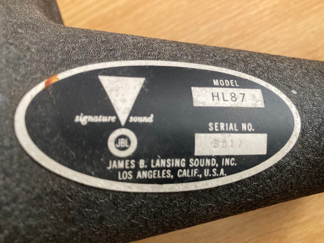 JBL HL87 LE175DLH用1インチ蜂の巣ホーン