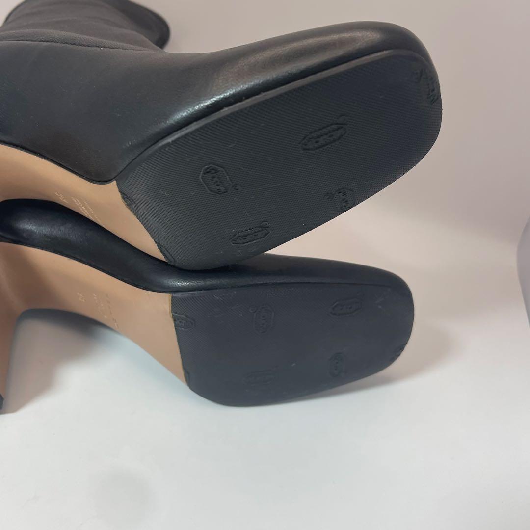 【極美品】PELLICO ペリーコ ストレッチブーツ ブラック 38 レザー