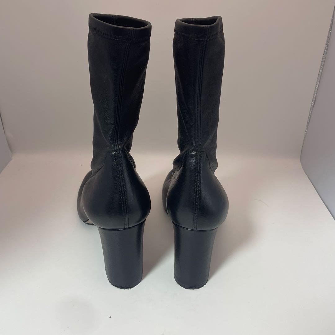 【極美品】PELLICO ペリーコ ストレッチブーツ ブラック 38 レザー