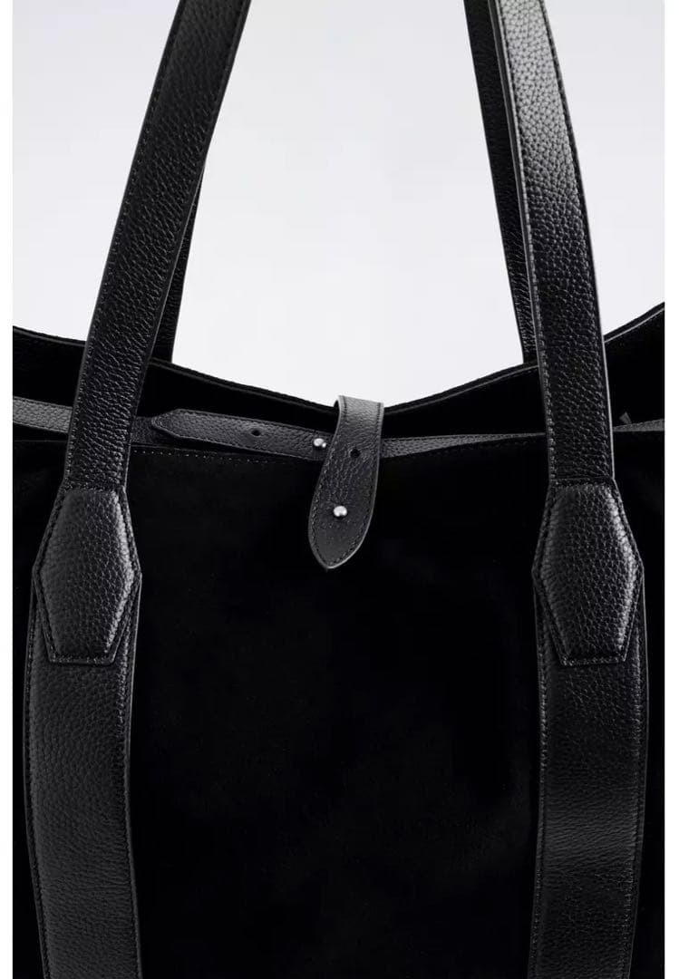 COS WEEKENDER TOTE BAG SUEDE トートバッグ