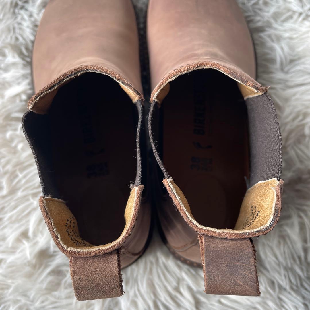 【極美品】ビルケンシュトック サイドゴアブーツ 38