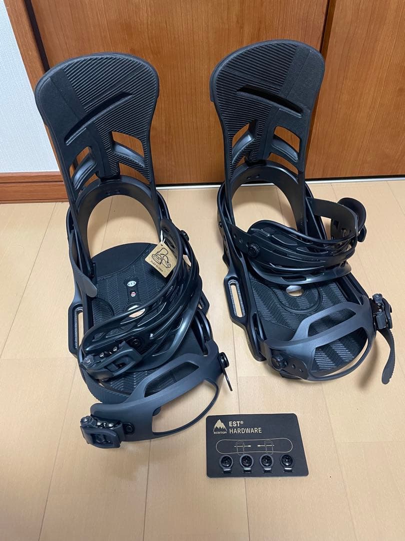 新品未使用 Burton Mission Est ブラック ビンディング L