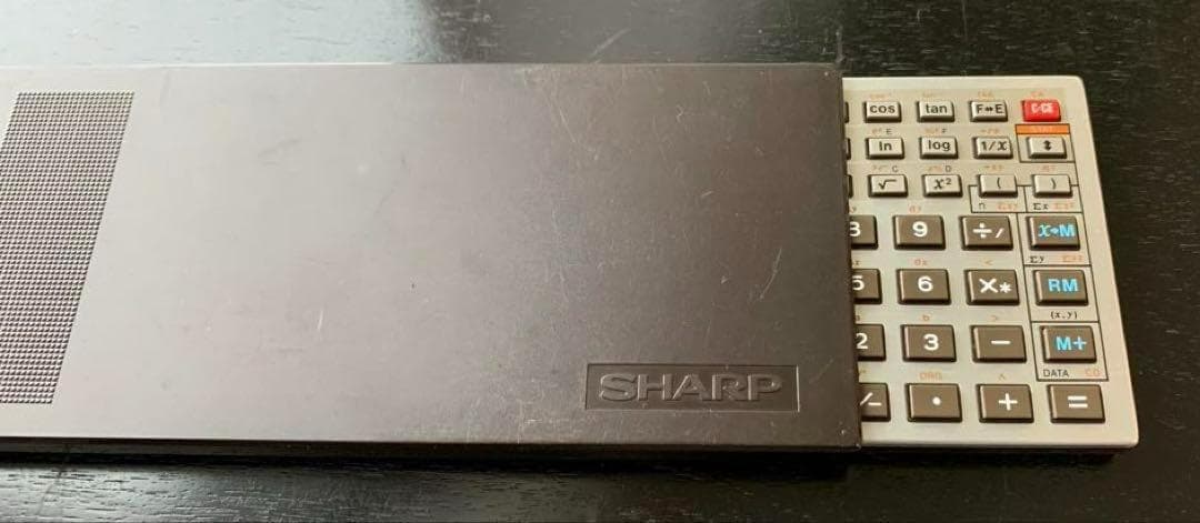 【昭和レトロ】SHARP／ポケットコンピュータPC-1401 取説付
