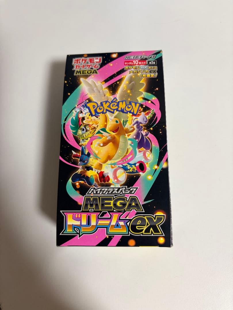 ポケモンカードMEGA ハイクラスパック ドリームex 1BOX シュリンクなし